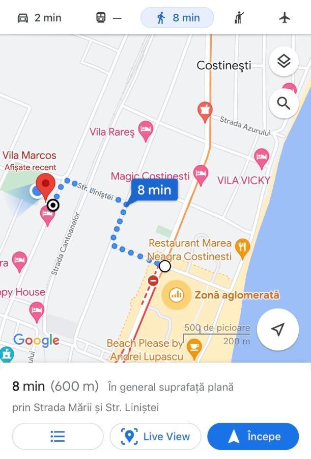 科斯蒂内什蒂 Marcos酒店 外观 照片
